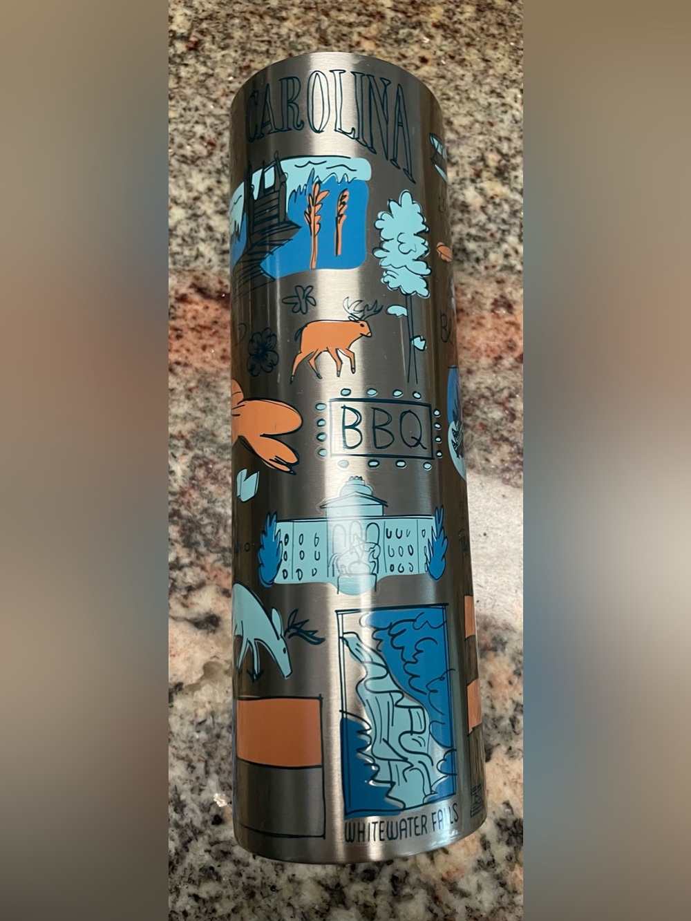 Starbucks Been There Series North Carolina Stainless Steel Tumbler
